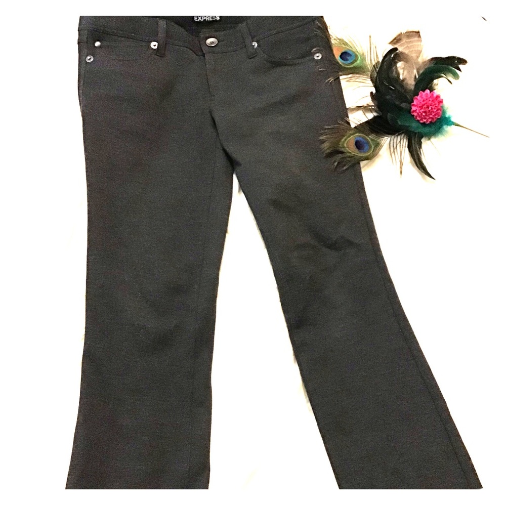 Stretchy, sleek express pants with real pockets